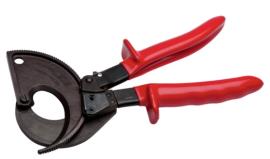 „Makaze za sečenje kablova-lisice 1000V do 32 mm. Precizna geometrija sečiva, račnasti prenos snage i višeslojna izolacija u skladu sa DIN EN/IEC 60900 NWS